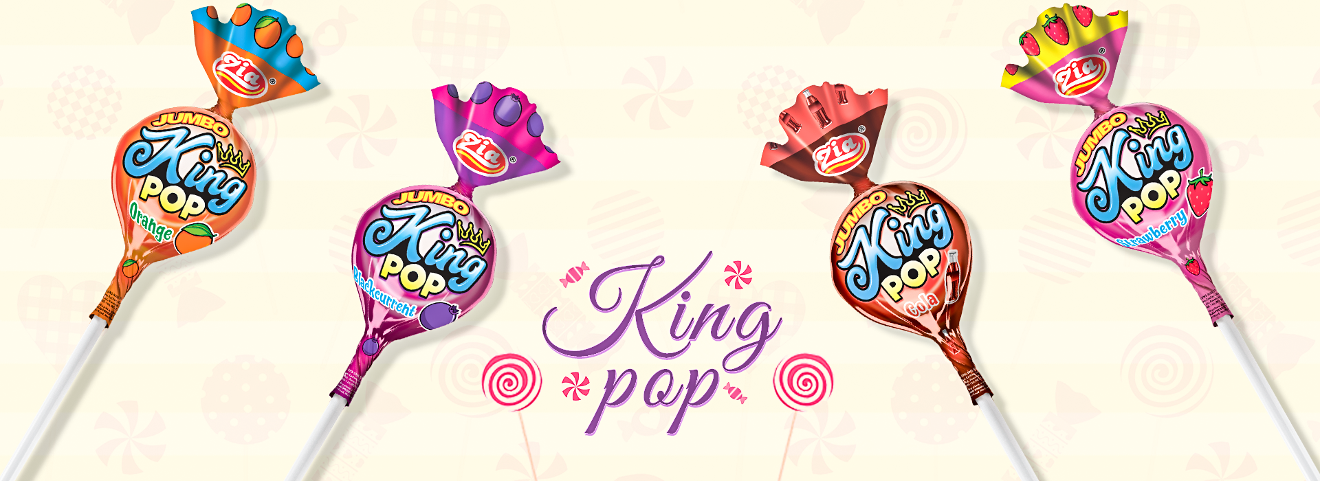 King Pop banner